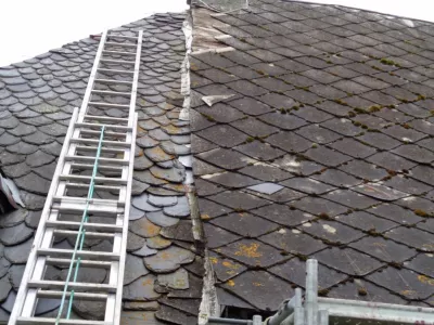 Rénovation couloir noquets ardoises