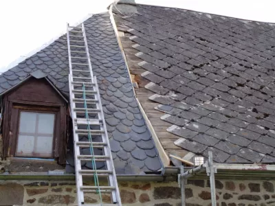 Rénovation couloir noquets ardoises