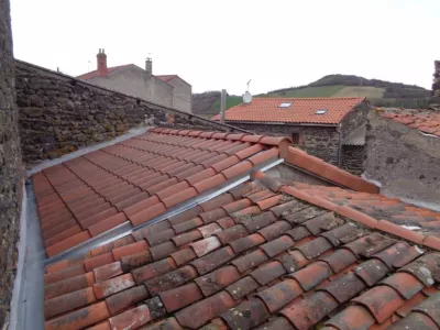 couverture galleane rouge vieilli