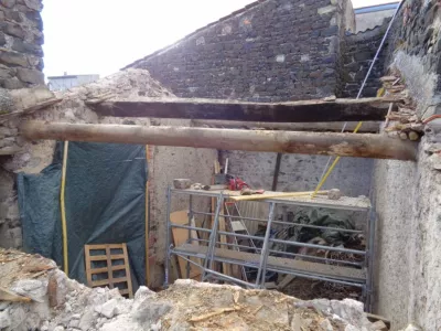 avant pose charpente